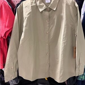 Born Men's Light Tan Button-Down Shirt